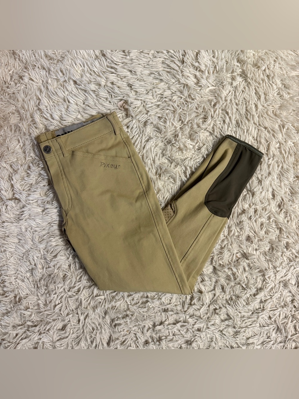 Child’s Size 13R Tan Pikeur Knee Patch Horseback Riding Breeches
